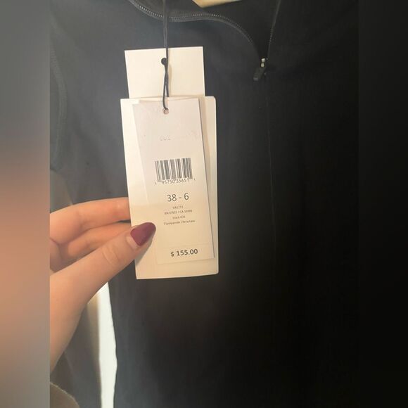 Lacoste Black Long Sleeve Bodysuit - Picture 4 of 6